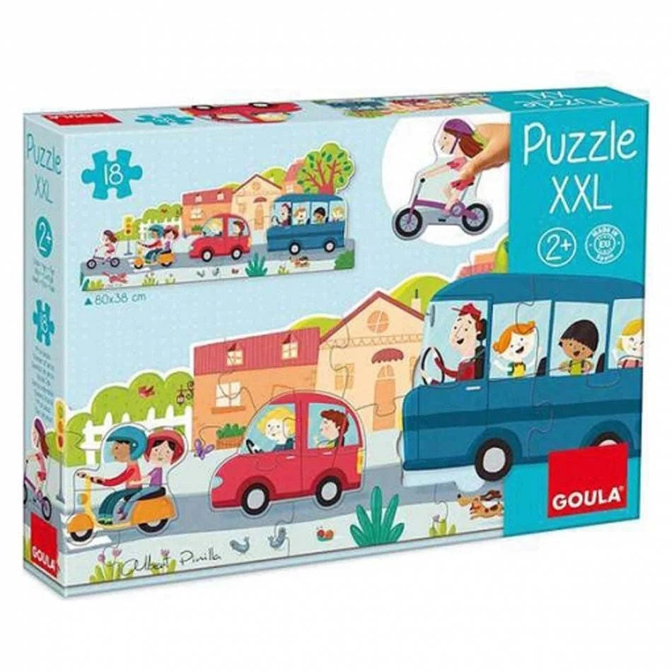 Puzle 18 peces XXL Vehicles