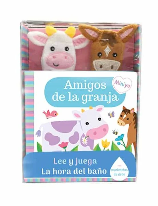 ¡Que tu historia cobre vida con este entretenido cuento para el baño y el set de marionetas de dedo!<br><br>El Patito ha perdido a su mamá. ¿Puede...