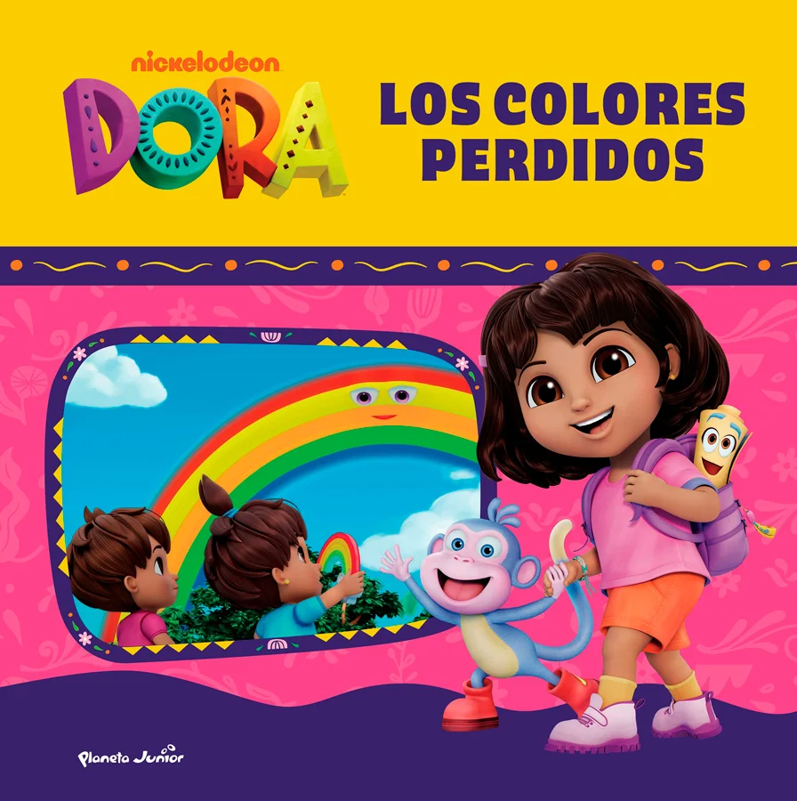<p><b>¡Descubre las nuevas aventuras de Dora y su compañero Botas!</b></p> <p>¡Han desaparecido tres colores en el arcoíris y Dora asume la import...