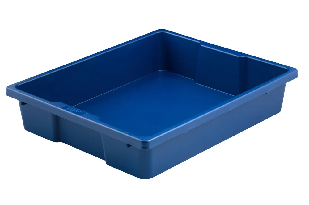 Cubeta plana per a moble 37x31x7,3cm blau