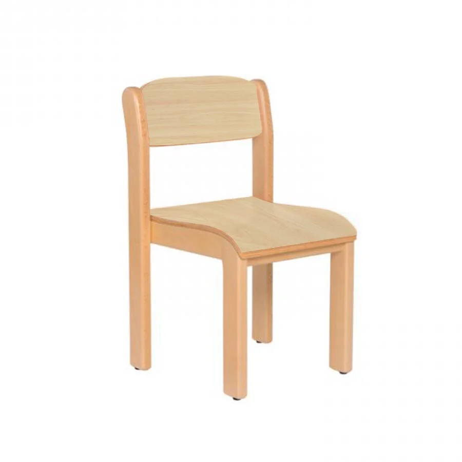 Cadira fusta T3-35cm faig