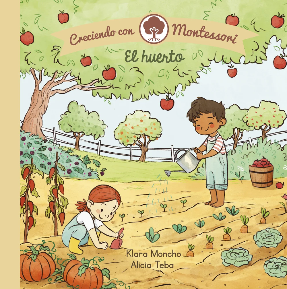 <p><B>Una nueva propuesta Montessori para primeros lectores.</B></P> <P>Primero hay que preparar la tierray luego poner las semillas en un agujero...