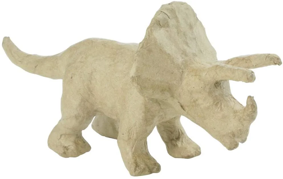 Figura paper maixé Décopatch Triceratops 16cm Figura paper maixé Décopatch Triceratops 16cm