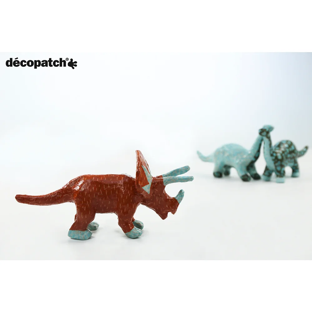 Figura paper maixé Décopatch Triceratops 16cm Figura paper maixé Décopatch Triceratops 16cm