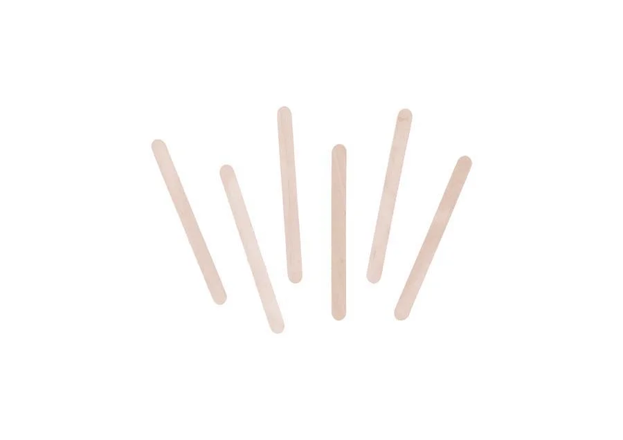 Pals de gelat mini de fusta Innspiro natural 150u