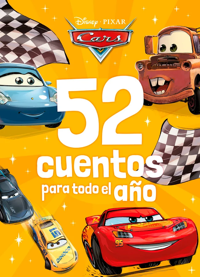 <b>Una historia de <i>Cars</i> para cada semana</b><br><br> Acompaña a tus personajes favoritos en sus aventuras en Radiador Springs y más allá. E...
