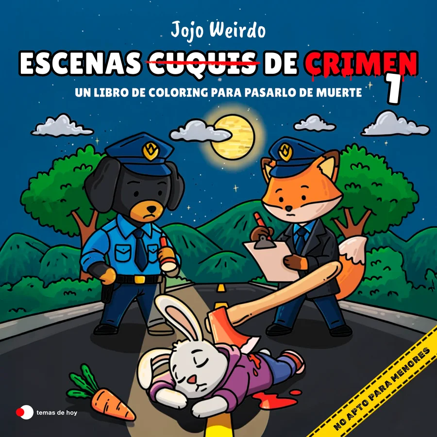<p><strong>LLEGAN A ESPAÑA LOS LIBROS PARA COLOREAR ESCENAS DE HOMICIOS A MANOS DE LOS ANIMALES MÁS ADORABLES Y DESALMADOS. EL CRIMEN NUNCA HABÍA ...