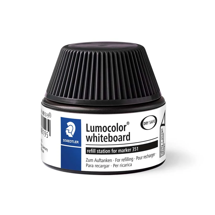 Carregador de tinta retolador Staedtler Lumocolor 351 negre