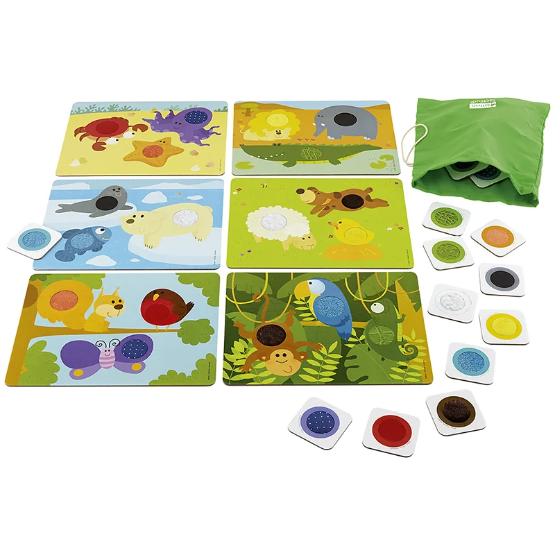 Joc didàctic Nathan Tactiludi animals Joc didàctic Nathan Tactiludi animals