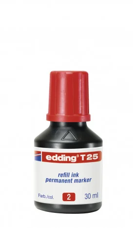 Tinta permanent Edding T-25 vermell