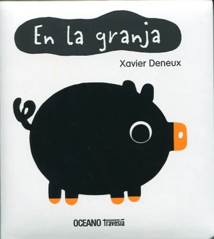 Un nuevo libro de la seria Blanco y Negro, con pocas palabras y vistosas imágenes para descubrir algunos de los animales que viven en la granja.
