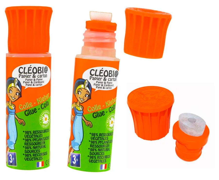 Cola vegetal Cléobio mini escuma 25 gr Cola vegetal Cléobio mini escuma 25 gr