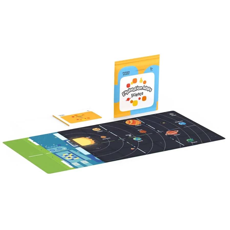 <p><strong>Mapes d'Exploració per a Tale-Bot i Coding Set Ciència</strong><br><br>Conté 3 mapes de doble cara amb 6 temes: Les plantes i els seus ...