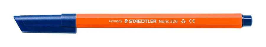 Retoladors Staedtler Noris 326 taronja 10u