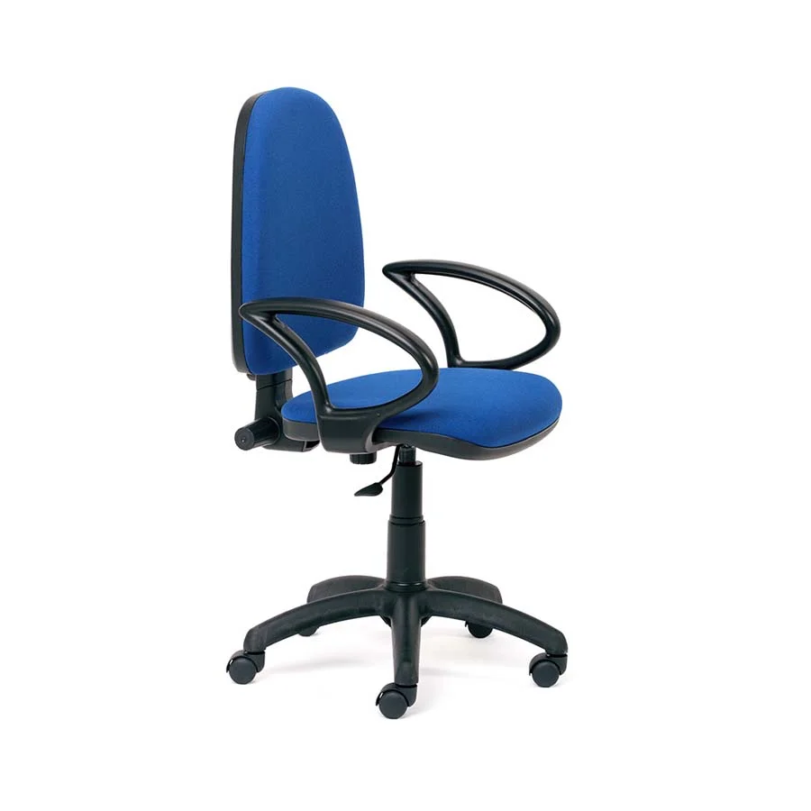 Silla operativa con brazos 930 azul Silla operativa con brazos 930 azul