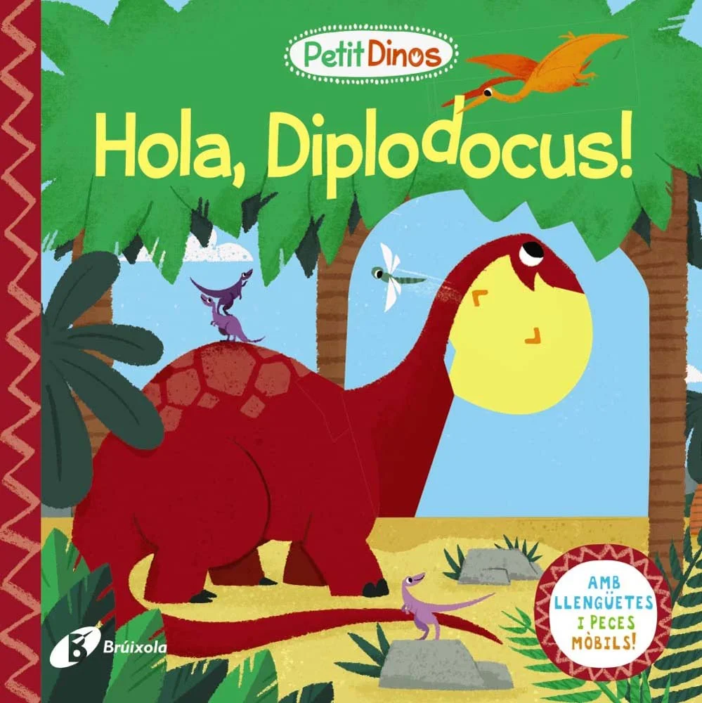 Un divertit llibre perquè els més petits gaudeixin mentre descobreixen l'increïble món dels dinosaures i ho aprenen tot sobre el Diplodocus.