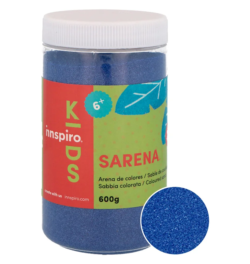 Sorra fina Innspiro Sarena 600g blau fosc Sorra fina Innspiro Sarena 600g blau fosc