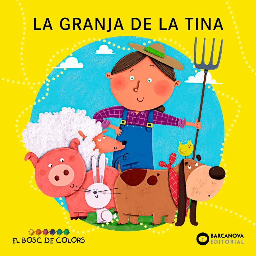 Un llibre per als més petits que ajuda, d'una manera senzilla, clara i divertida a conèixer  la granja, els animals que hi viuen i les tasques i f...
