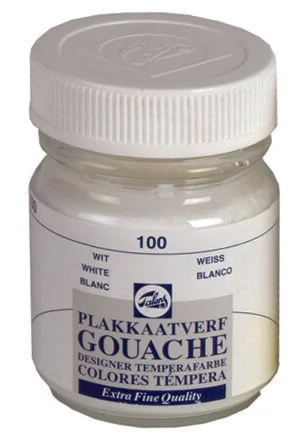Témpera Talens 50ml blanc