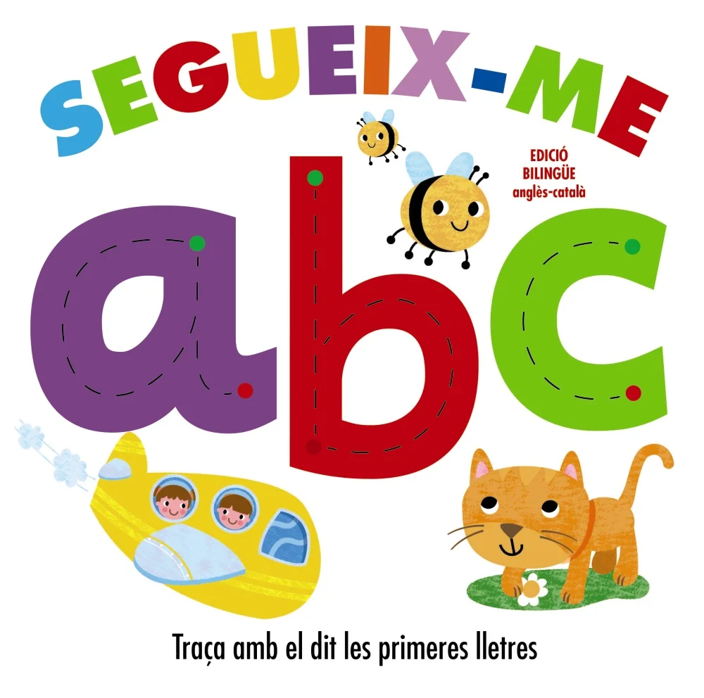 Ajuda el teu menut a descobrir les lletres en anglèsen cada una de les pàgines d'aquest llibre interactiu. Comença en el punt verd i segueix la di...
