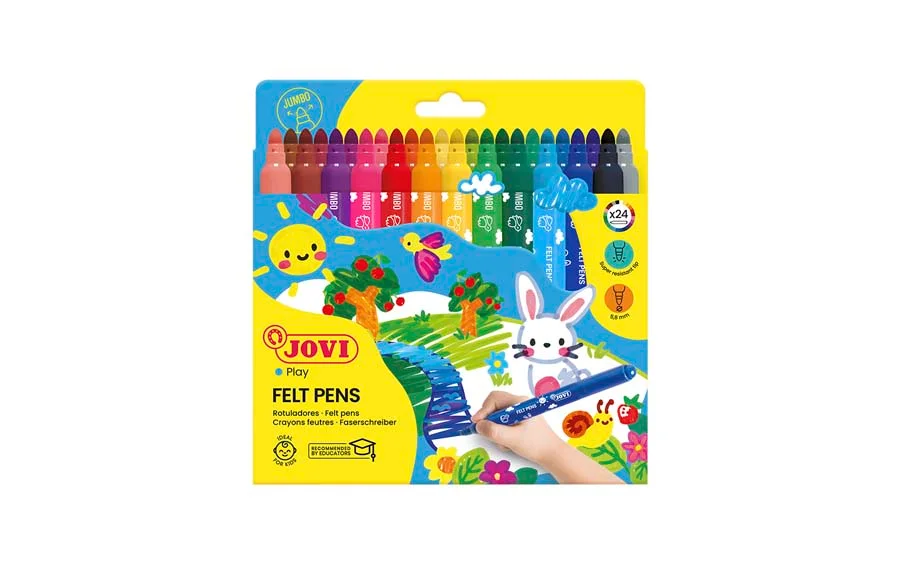 Retoladors Jovi Maxi 24 colors