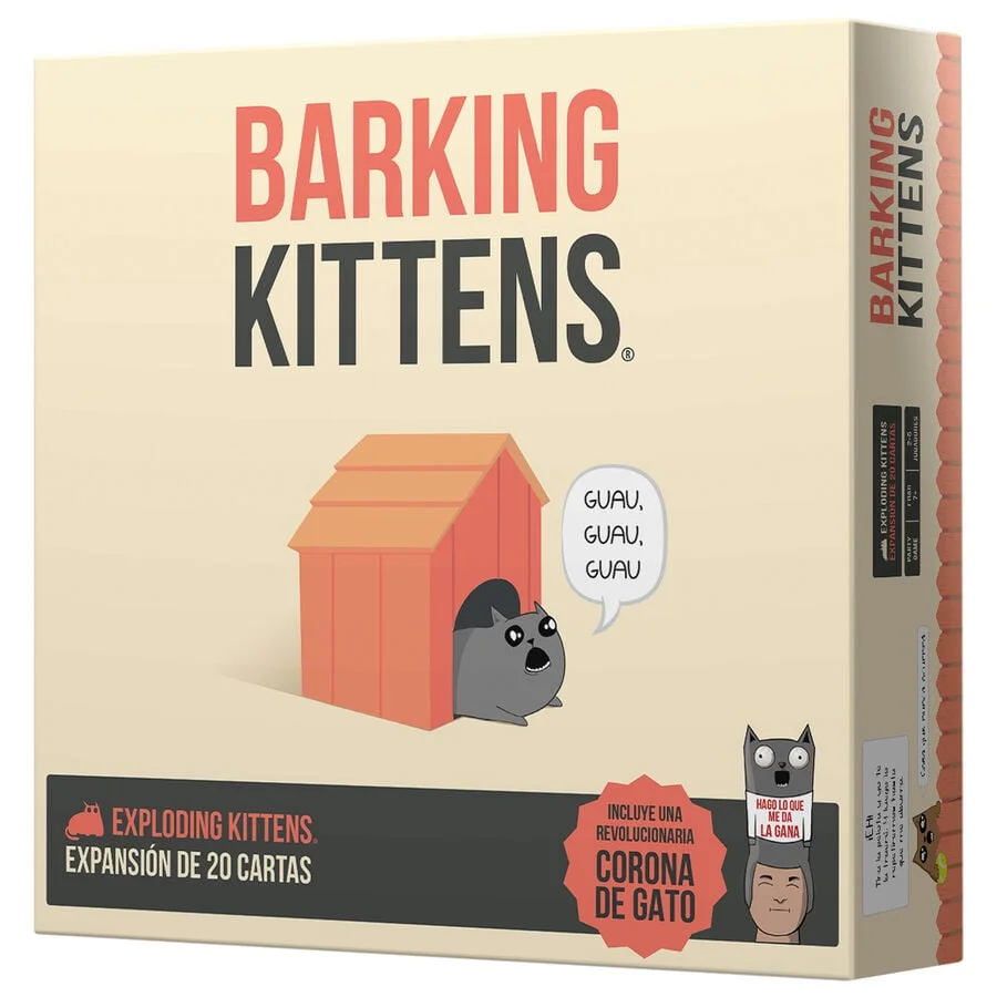 Exploding Kittens és el guardonat joc de cartes familiar que ha venut prop de deu milions de còpies a tot el món. L'objectiu d'aquesta expansió és...