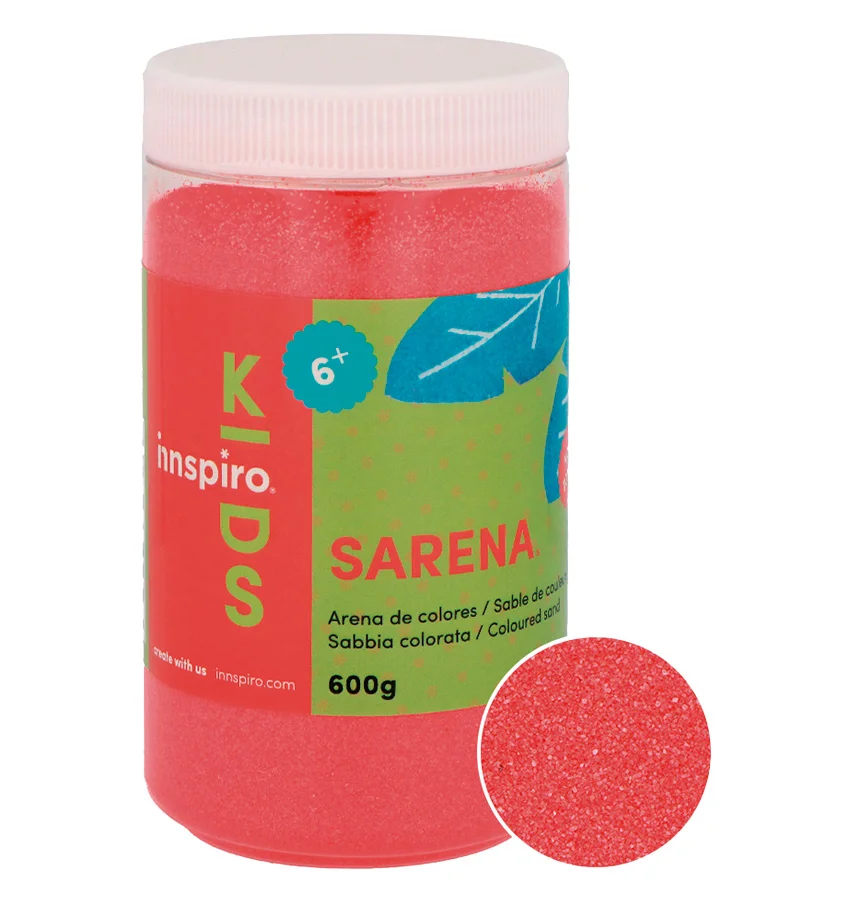 Sorra fina Innspiro Sarena 600g vermell