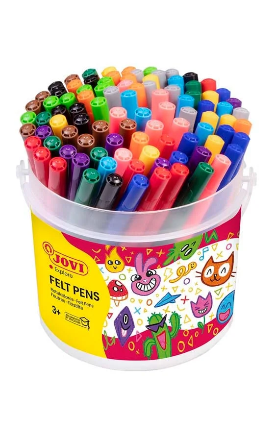 Retoladors de colors Jovi 96u Pack escolar Retoladors de colors Jovi 96u Pack escolar