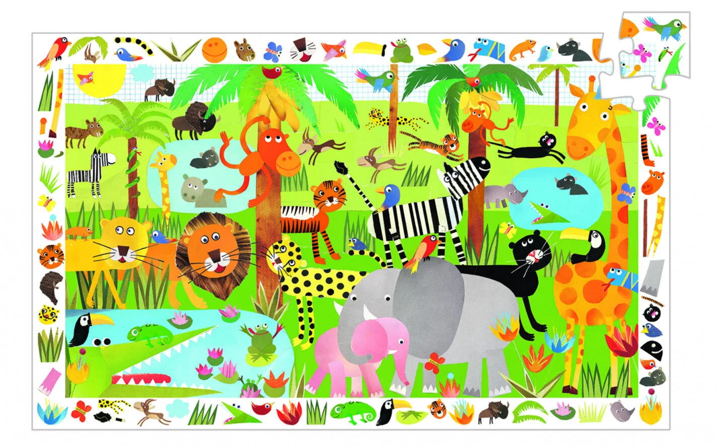 Puzle la jungla