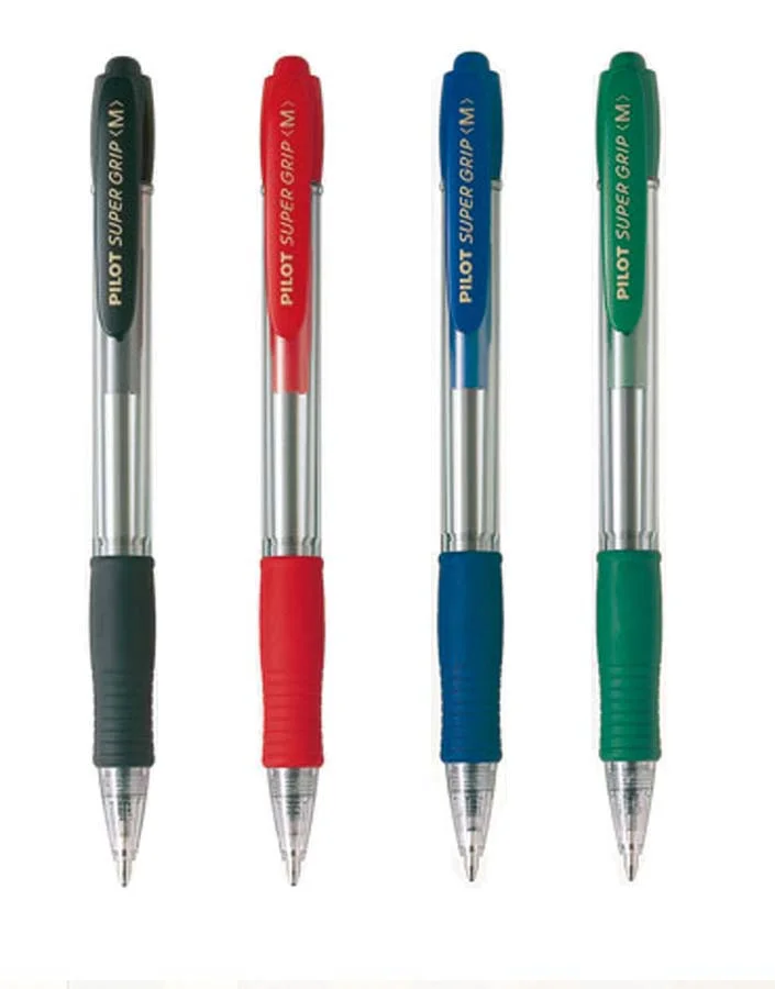 Bolígraf Pilot Super Grip vermell 