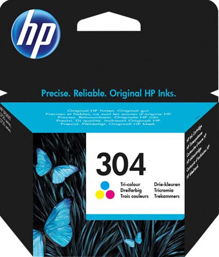 <b>Cartutx Original HP 304 Tricolor N9K05AE</b><br><br>Cartutx tricolor estàndard dissenyat per oferir resultats de color consistents i vibrants. ...
