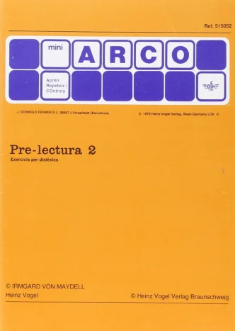 Mini Arco Pre-Lectura 2 MINIARCO Mini Arco Pre-Lectura 2 MINIARCO