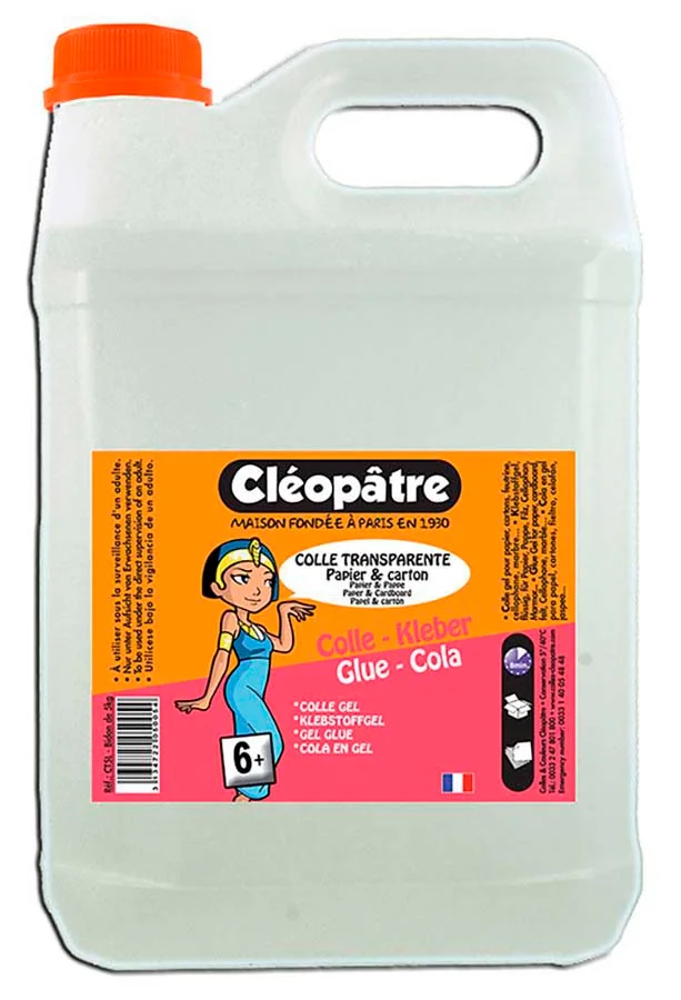 Cola transparent Cléopâtre 5 kg Cola transparent Cléopâtre 5 kg