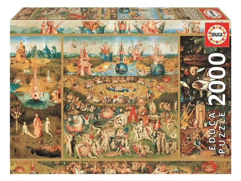 <strong>Puzle El jardí de les delícies 2000 peces</strong> d'Educa Borras ofereix un repte majúscul per als amants de l'art i els puzles. Aquesta ...