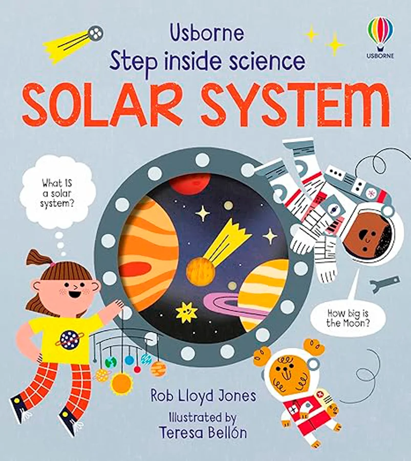 Blast off on a journey deep into our incredible Solar System. Turn pages, peek through holes and lift flaps to discover the secrets of planets, mo...