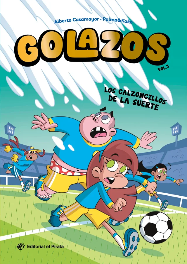 ¡Fútbol, risas y un equipo que lo rompe! Conoce a los Golazos, el equipo de fútbol más insólito que puedas imaginar. Una colección llena de humor,...