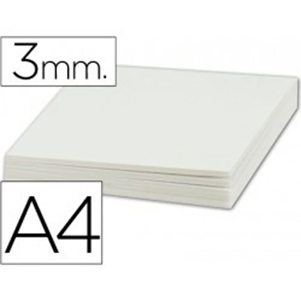 Cartó ploma Precision A4 3mm blanc 5u