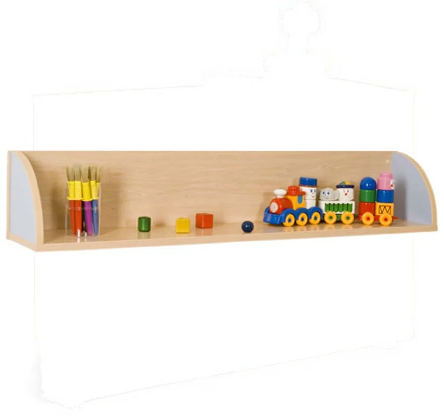 Balda amb laterals formatgets 119x22x22cm faig