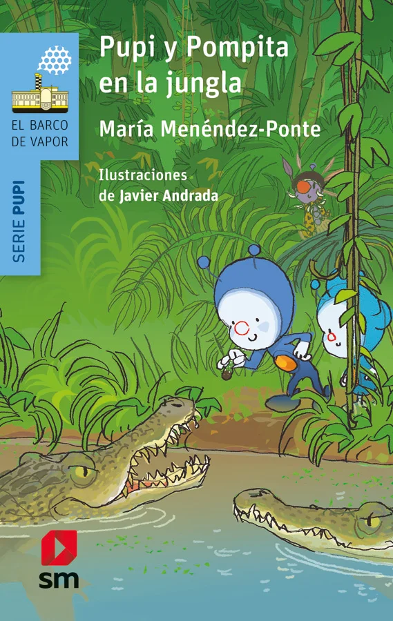 Pupi acaba de leer una noticia de lo más preocupante: los elefantes africanos están en peligro.&nbsp;El azuloide viajará&nbsp;hasta la sabana junto con&nbsp;Pomp...