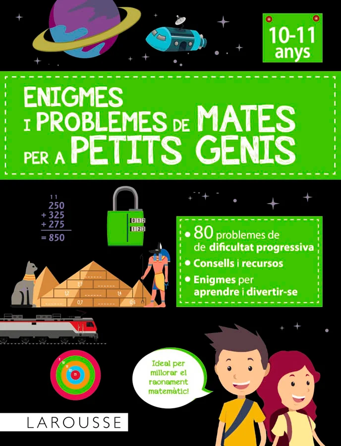 <p><b>Dissenyats per mestres, aquests llibres presenten una sèrie d'enigmes i problemes que ajuden als estudiants a entendre què han de fer per re...