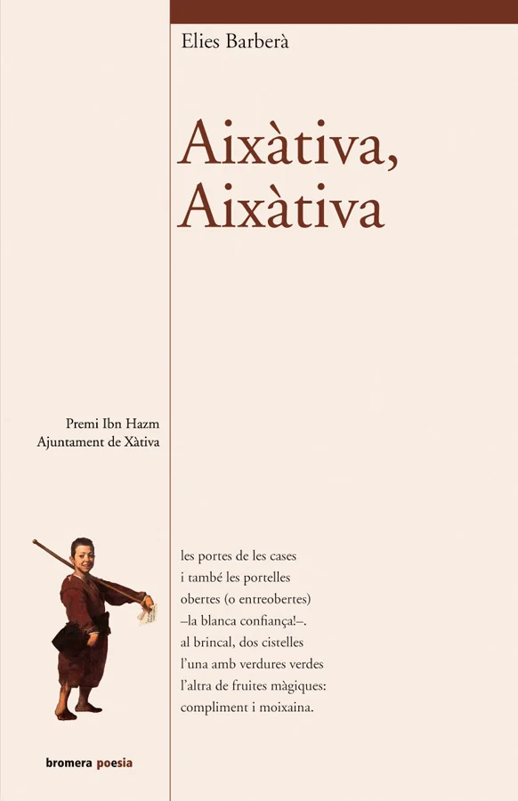 <B>PREMI IBN HAZM&nbsp; AJUNTAMENT DE XÀTIVA &nbsp;</B><BR><BR>Les portes de les cases  i també les portelles  obertes (o entreobertes)  –la blanca confianç...