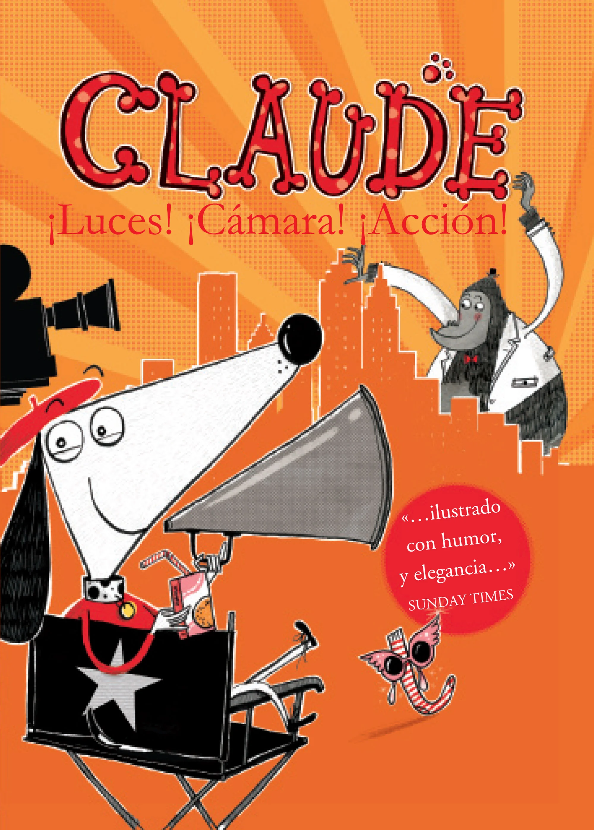 ¿Conoces a Claude?  ¡No es un perro cualquiera! Un salto en su trampolín lo lleva a una emocionante aventura con un gorila aterrador.