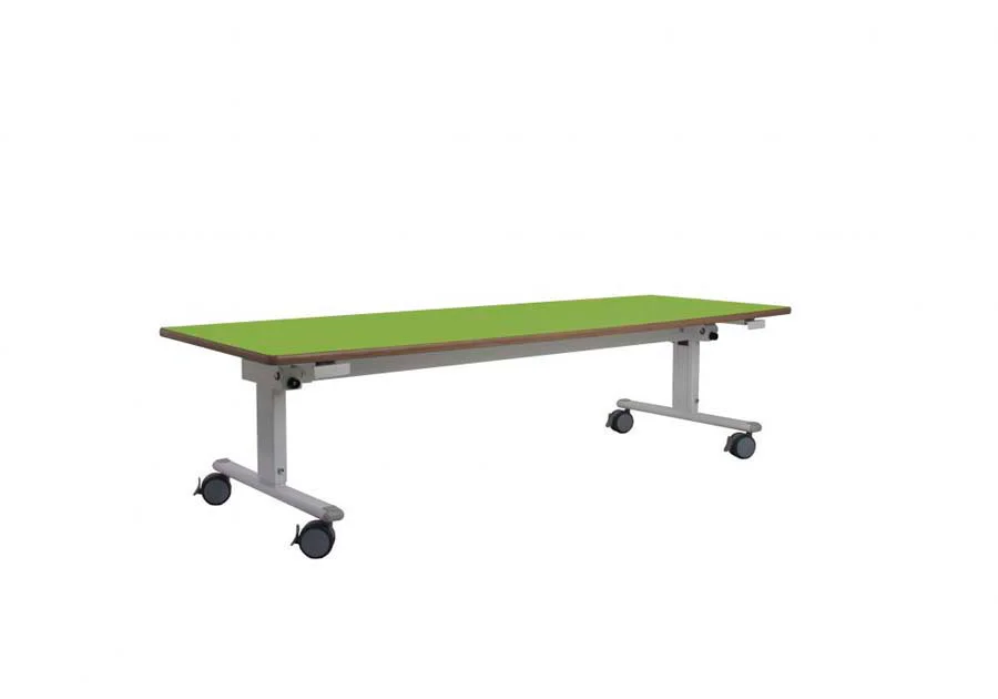 Taula abatible lateral regulable adult 120x80cm faig