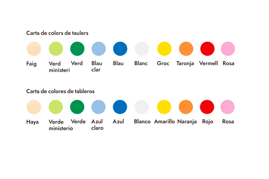 Taula abatible lateral regulable adult 120x80cm faig
