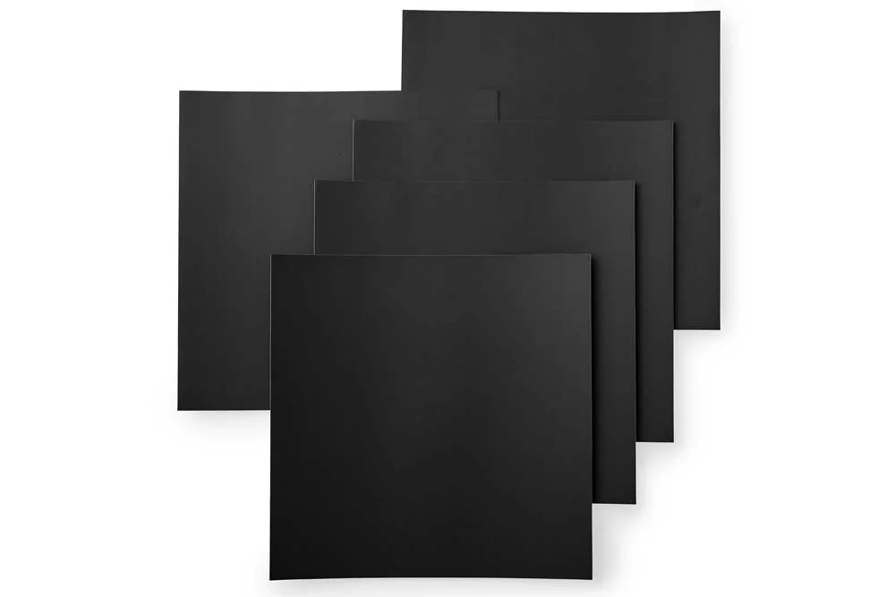 Cartulinas Smart 33x33cm negro 10u
