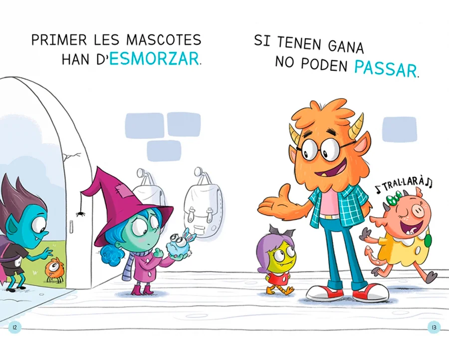 Aprendre a llegir a l'Escola de Monstres 1 - Una mascota trapellota Aprendre a llegir a l'Escola de Monstres 1 - Una mascota trapellota