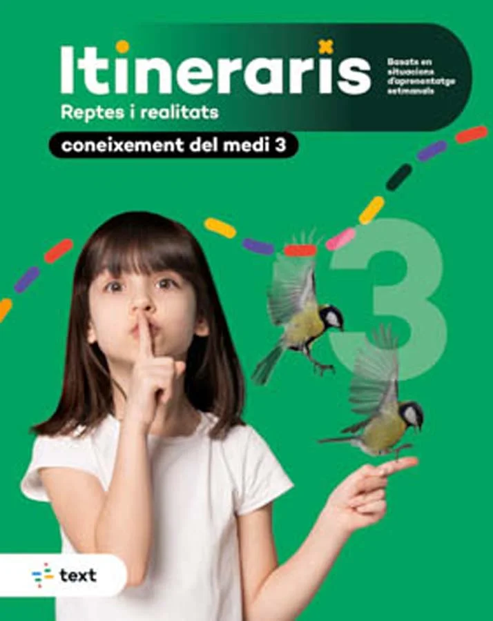 Llibre curricular multiformat que planteja itineraris flexibles basats en reptes setmanals sorgits de situacions d'aprenentatge properes als alumn...