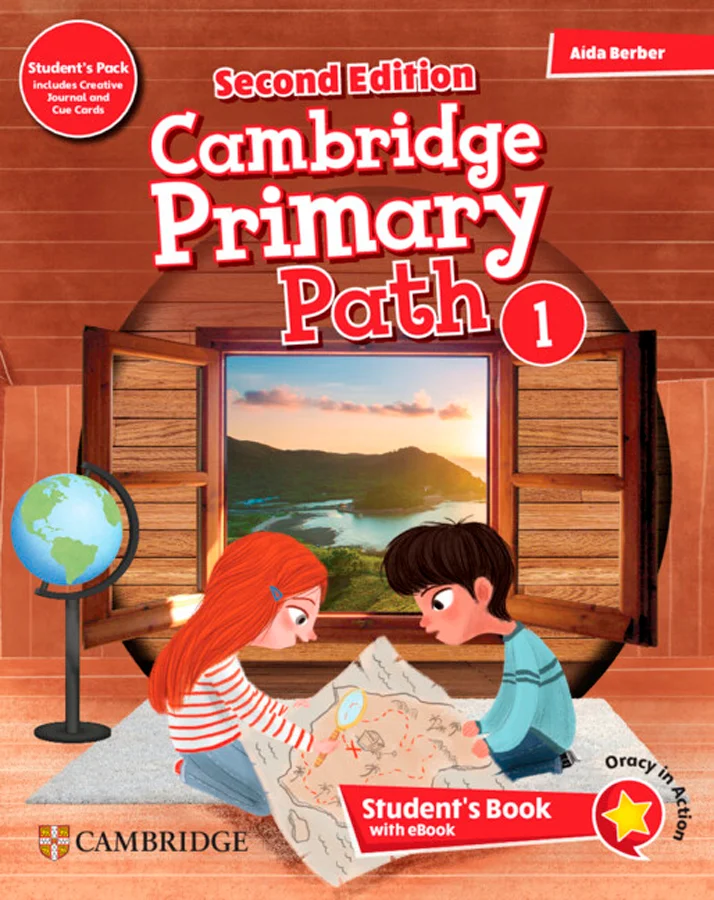 Cambridge Primary Path Second Edition es un curso integral de inglés y alfabetización que explora Grandes Preguntas y plantea Grandes Desafíos par...