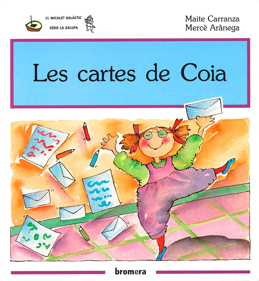 Coia té ganes de saber llegir i escriure. Llegir és fàcil, però escriure li costa més. La mestra li recomana que escriga cartes...