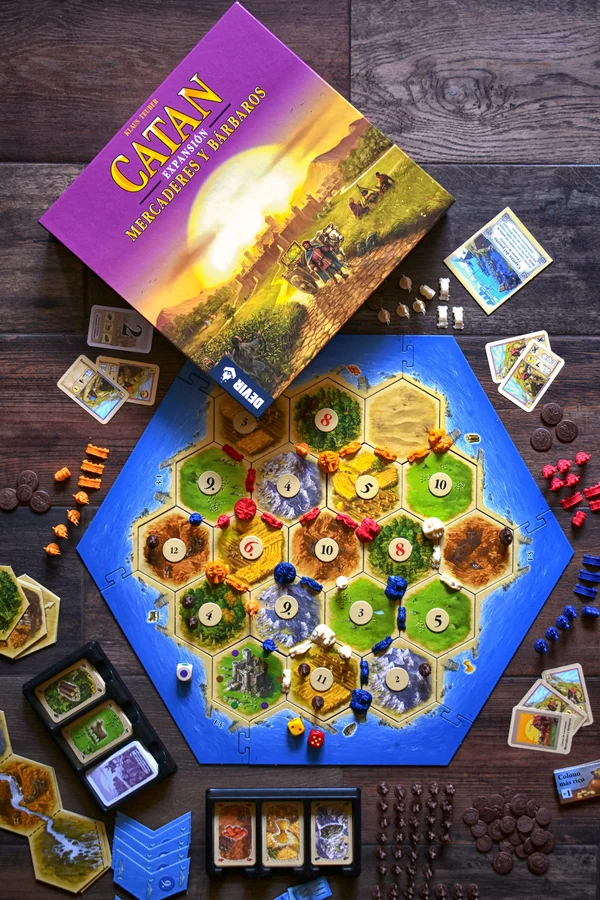 Catan Mercaders y Bárbaros - Ampliació